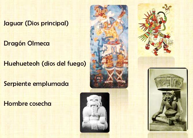 Dioses de la cultura Olmeca
